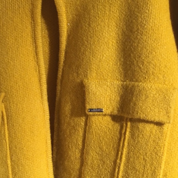 Coat sweater mustard - Picture 3 of 8